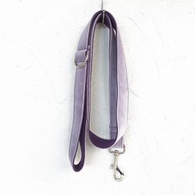 MUTTCO drawstring traction belt set (Option: Light purple Leash-L)